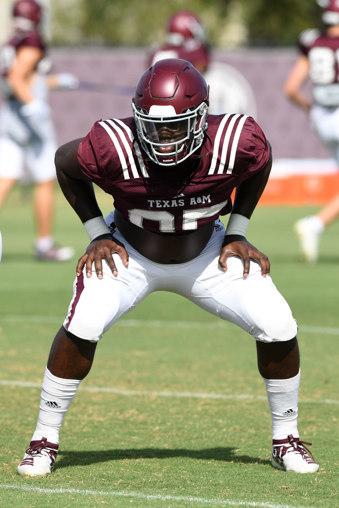 Aggie football practice